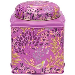 SM1793  Dome Lid Wave Tea Caddy - Sara Miller